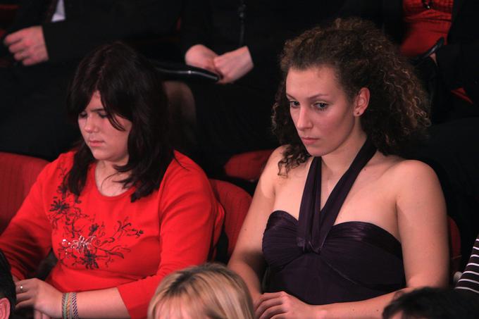 Med občinstvom je takrat sedela tudi Ilka Štuhec, športnica leta devet let pozneje.  | Foto: Vid Ponikvar