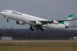 ZDA nad Sirijo prestregle iransko potniško letalo