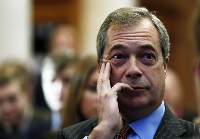Na Otoku volitve prinesle zmagoslavje Stranki brexit, ki jo je ustanovil evroskeptik Nigel Farage. | Foto: Reuters