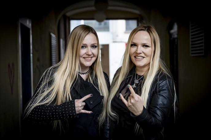 Hellcats | Sonja in Saša Zagorc sta ustanoviteljici skupine Hellcats in tudi piski glasbe in besedil v zasedbi. | Foto Ana Kovač