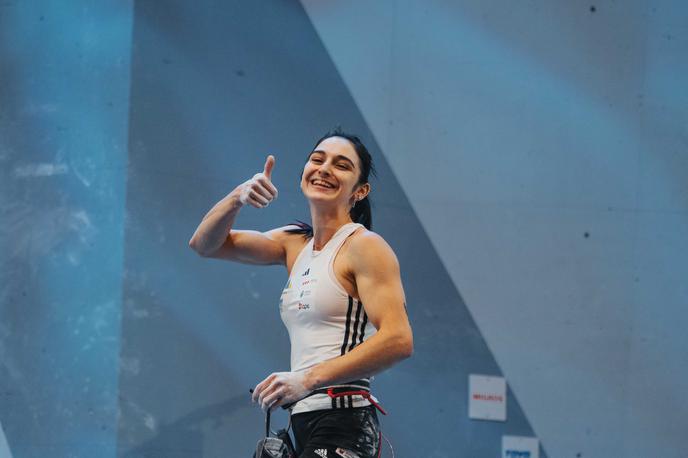 Mia Krampl, Bern 2023 | Mia Krampl si bo skušala v Lavalu v Franciji zagotoviti nastop na olimpijskih igrah v Parizu.  | Foto Lena Drapella/IFSC