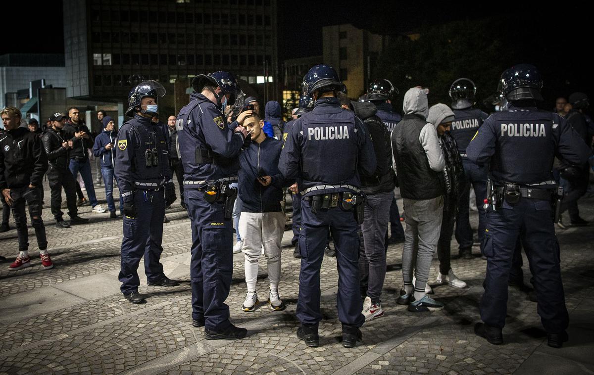 Sredin protestni shod | V teku je samo še preiskava dogajanja na shodu 5. oktobra 2021.  | Foto Ana Kovač