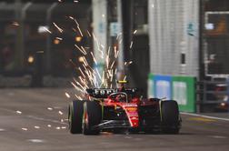 Ne le Ferrarija, Verstappen se je ustrašil tudi plazilca #video