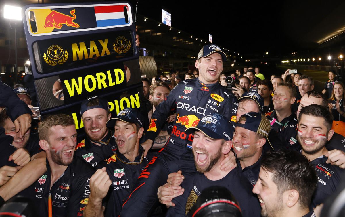 Suzuka Max Verstappen Red Bull | Max Verstappen slavi svoj drugi naslov svetovnega prvaka. | Foto Guliver Image