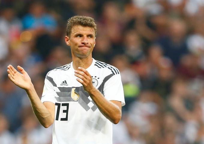 Thomas Müller ima za sabo že dva nastopa na svetovnih prvenstvih, na katerih je dosegel deset golov. | Foto: Reuters