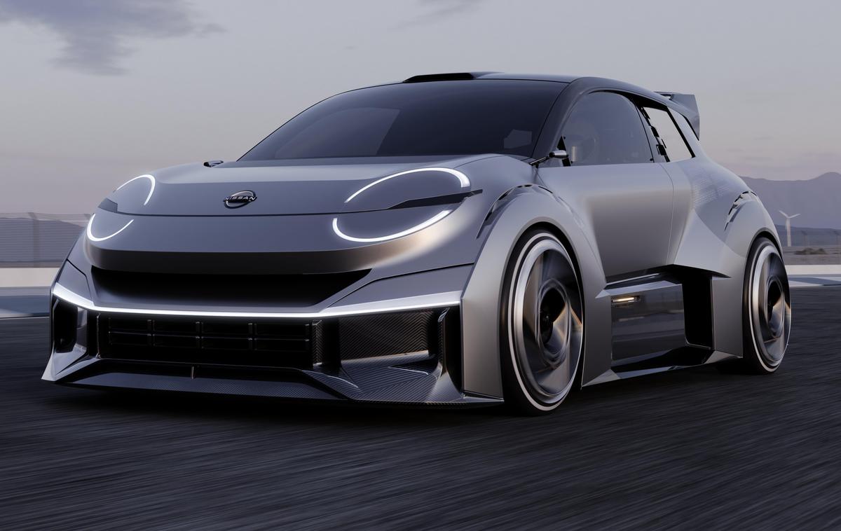 Nissan koncept micra | Nissanov drzni koncept prihodnjega majhnega električnega avtomobila.  | Foto Nissan