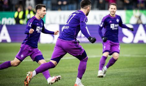 Maribor zadal boleč udarec Olimpiji, Zeljković se je posul s pepelom
