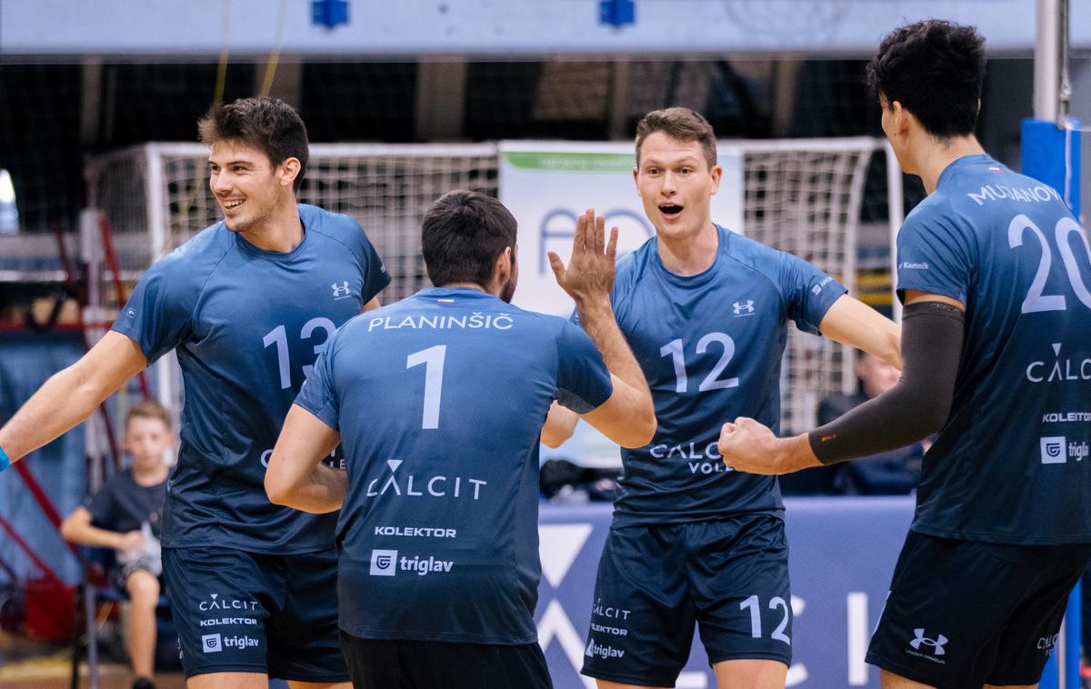 Calcit Volley | Kamničani so zmagali v derbiju kroga. | Foto Klemen Brumec