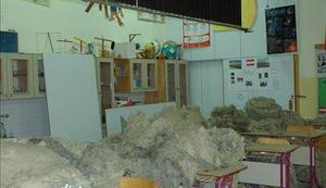 V celjski šoli s poškodovanim stropom spet redni pouk