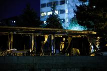 Požar bolnišnic v Makedoniji