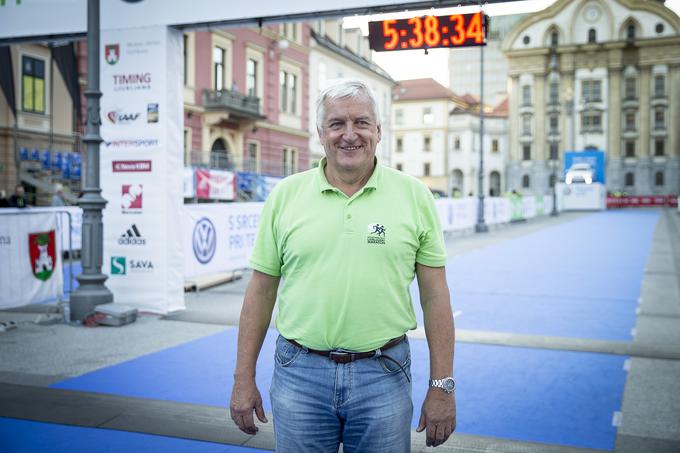 "V taki obliki, kot je bil do zdaj, letošnjega ljubljanskega maratona ne bo mogoče izpeljati," pravi direktor ljubljanskega maratona Gojko Zalokar. | Foto: Ana Kovač