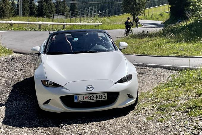 Mazda danes prodaja že četrto generacijo modela MX-5. | Foto: Gregor Pavšič