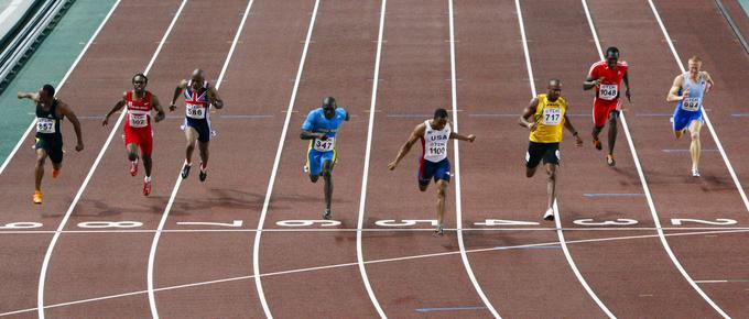 Matic Osovnikar v finalu teka na 100 metrov v Osaki. | Foto: Reuters
