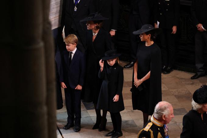 Kate Middleton in Meghan Markle, princ George in princesa Charlotte | Foto: Reuters
