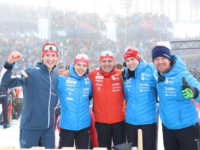 Lovro Planko, Alex Cisar in Toni Vidmar so že pokazali, da so velika okrepitev slovenske reprezentance in svetla prihodnosti slovenskega biatlona. | Foto: SloSki