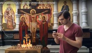 Rus Pokemone iskal v cerkvi, zdaj ga čaka zapor – morda celo za pet let