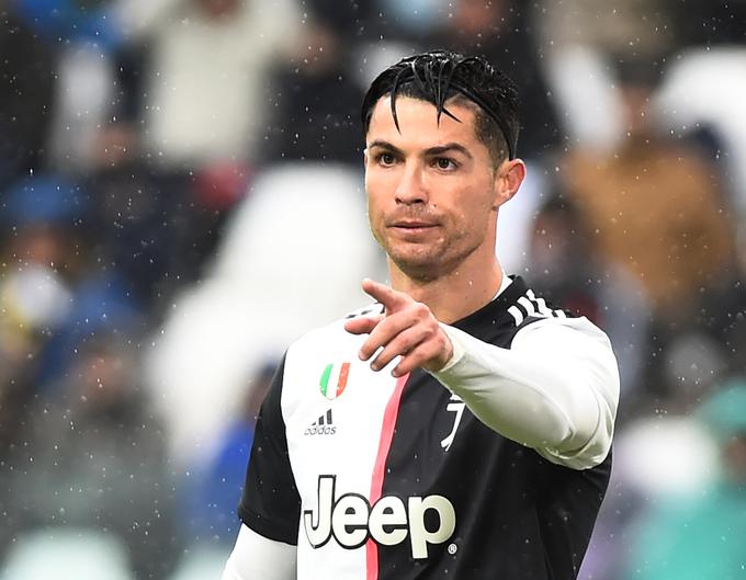 Cristiano Ronaldo (fotografija je iz časa, ko je igral za italijanski Juventus) se je znašel na seznamu oseb, katerih zasebne informacije so bile tarča domnevno nezakonitih vpogledov. | Foto: Reuters