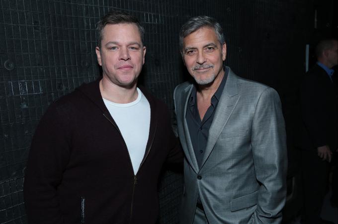 Matt Damon in George Clooney sta stara znanca in zelo dobra prijatelja. | Foto: IMDb