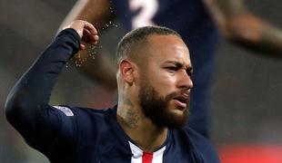 PSG po hudi drami ugnal Bordeaux, Neymar izključen