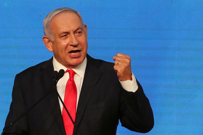 Predsednik izraelske vlade Benjamin Netanjahu je razglasil, da je država uradno v vojni. | Foto: Reuters