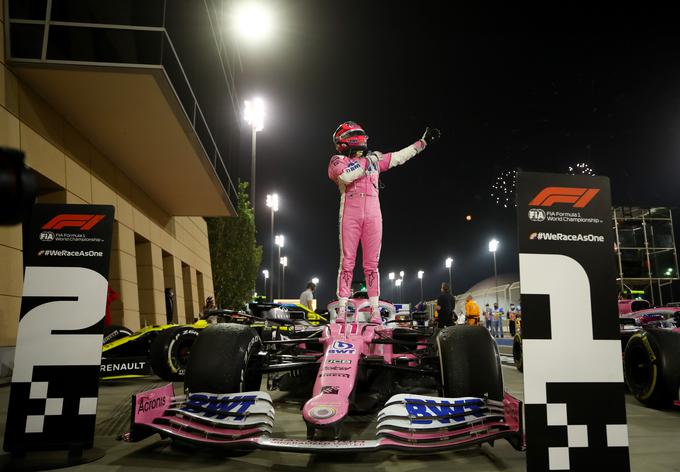 Sergio Perez je preživel covid-19 in prišel do prve zmage v F1. | Foto: Reuters