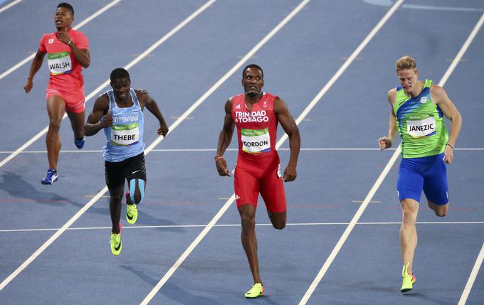 Na svojih prvih olimpijskih igrah v Riu de Janeiru leta 2016 je prišel do polfinala. | Foto: Reuters