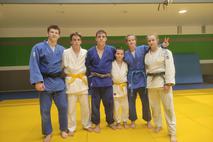 Mladi ukrajinski judoisti v Sloveniji.