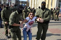 V Minsku znova protest žensk proti Lukašenku