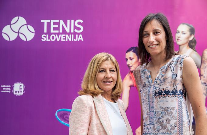 V zgodovini slovenskega tenisa je bila na svetovni jakostni lestvici višje od Katarine Srebotnik uvrščena le legendarna Mima Jaušovec. | Foto: Vid Ponikvar