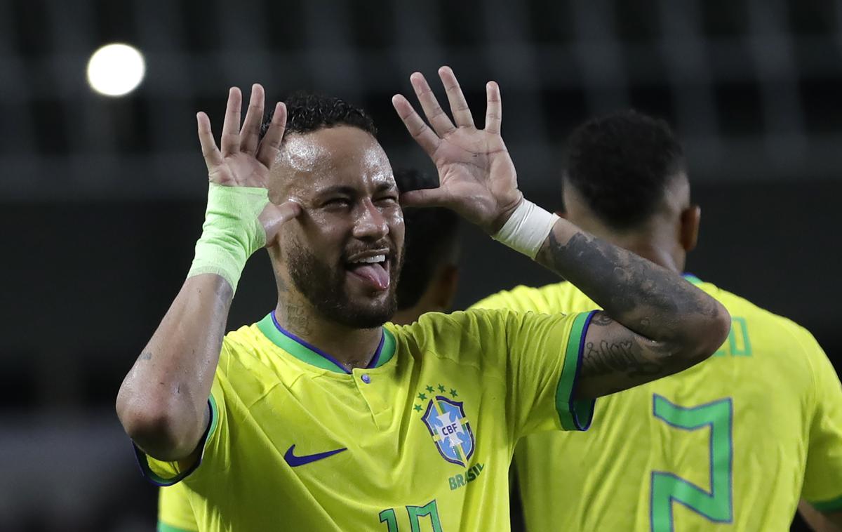 Brazilija Neymar | Neymar je dva gola zabil Boliviji. Za zmago s 5:1. | Foto Guliverimage