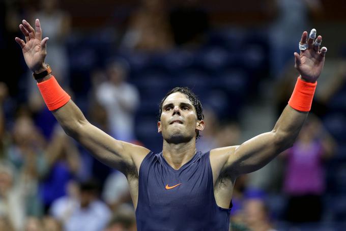 Rafael Nadal je še enkrat znova pokazal svojo izjemno borbenost. | Foto: Guliverimage/Getty Images