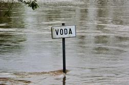 Na severu hrvaške obale težave povzročale obilne padavine, v Zagorju toča