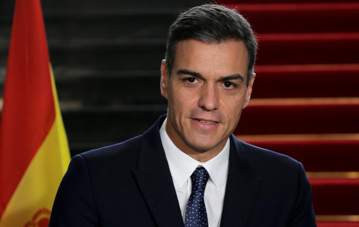 Pedro Sanchez | Španski premier Pedro Sanchez se bo v sklopu evropske turneje za priznanje Palestine ustavil tudi v Sloveniji. | Foto Reuters