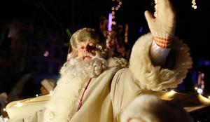 Ljubljano obiskal Dedek Mraz #video