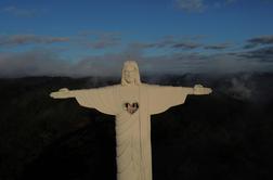 V brazilskem mestu postavili ogromen kip Jezusa Kristusa