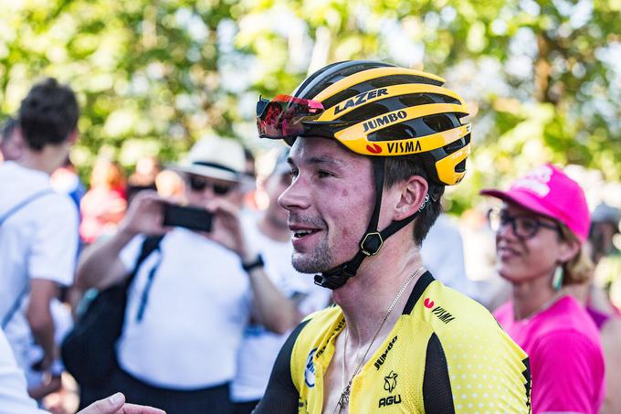 Primož Roglič bo na letošnjem Touru, če se bo ta zgodil, eden od treh kapetanov Jumbo-Visme. | Foto: Peter Podobnik/Sportida