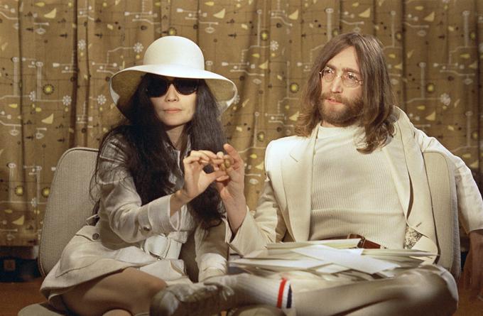 Yoko Ono in John Lennon leta 1969 | Foto: Guliverimage/AP
