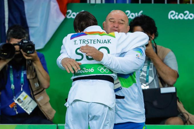 Veselje ob olimpijskem naslovu Tine Trstenjak | Foto: Stanko Gruden