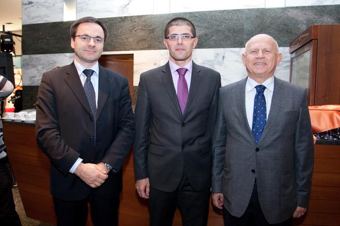 Miroslav Gnamuš, Litostroj Jeklo, Matjaž Rakovec in Janez Kocjančič | Foto Mediaspeed