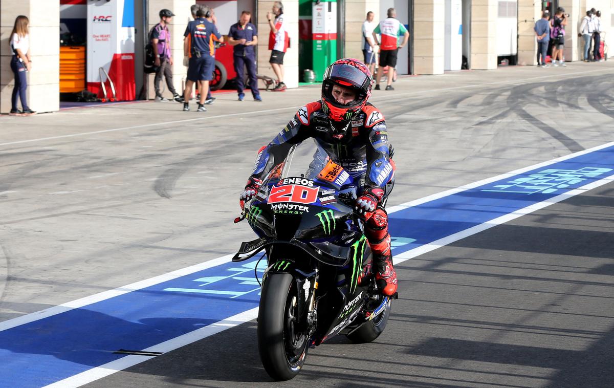 Fabio Quartararo | Fabio Quartararo je z moštvom Yamaha podaljšal sodelovanje v elitnem razredu motoGP še za nadaljnji dve sezoni. | Foto Reuters
