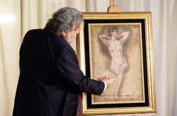Za nedavno odkrito sliko Ivane Kobilca želijo vsaj 16 tisoč evrov