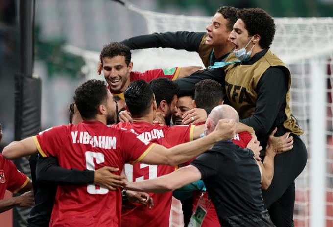 Nogometaši Al Ahlyja so zasedli tretje mesto. | Foto: Reuters