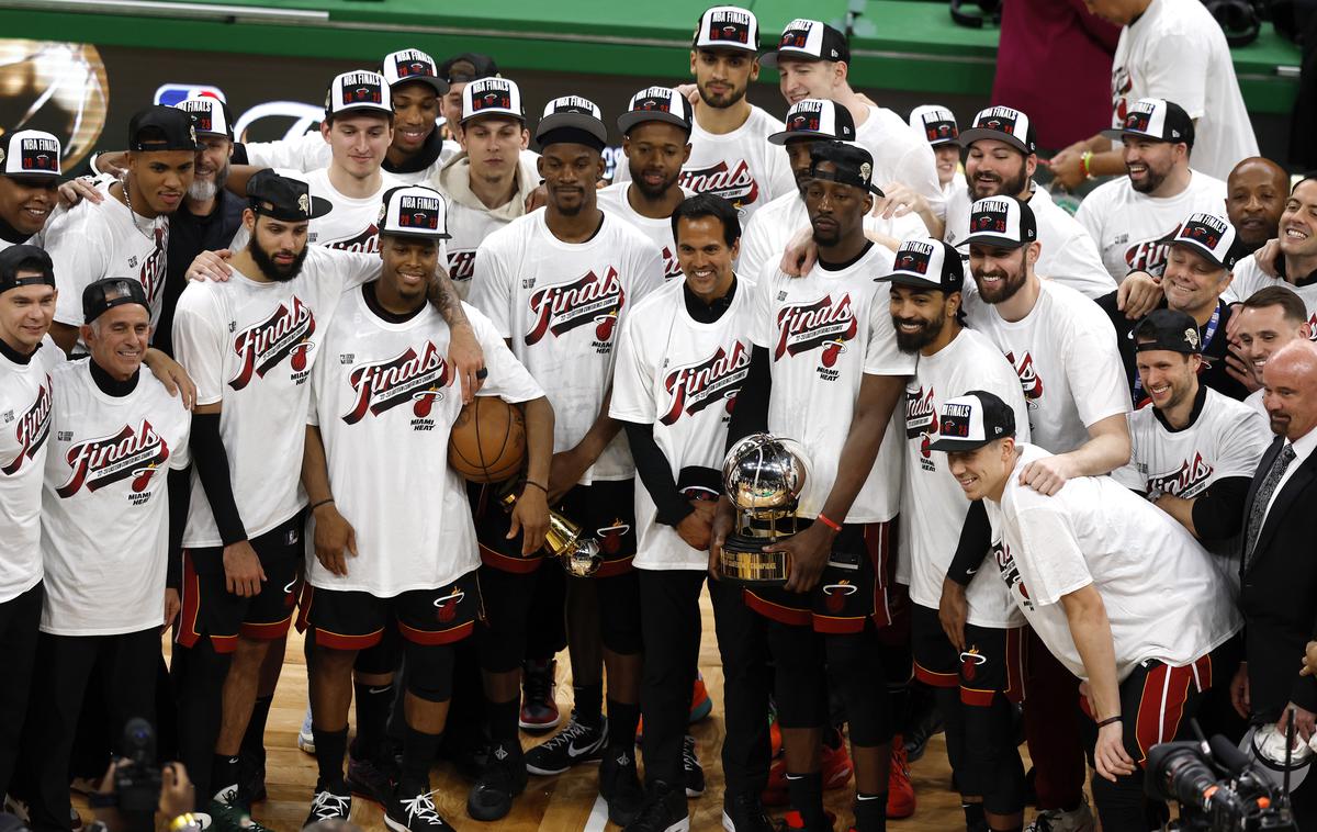 Miami Heat | Košarkarji Miamija so se uvrstili v finale lige NBA. | Foto Guliverimage