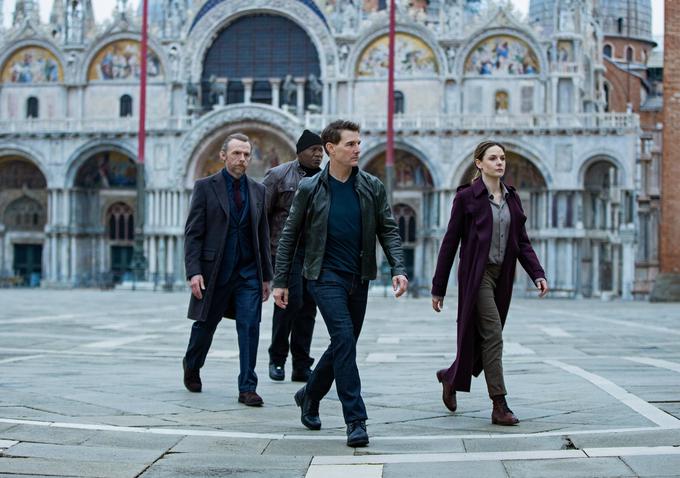 Tom Cruise, Ving Rhames, Simon Pegg in Rebecca Ferguson – Ekipa za nemogoče misije na delu | Foto: Karantanija Cinemas