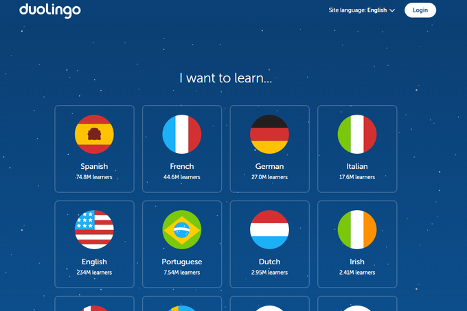 Za slovenskega uporabnika je predpogoj za maksimalen izkoristek Duolinga osnovno poznavanje enega od tujih jezikov, na primer angleščine ali nemščine, saj slovenski še ni podprt.  | Foto: Matic Tomšič