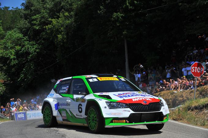 Po odličnih predstavah letos v prvenstvu IRC vodita Boštjan Avbelj in Damijan Andrejka (škoda fabia rally2). | Foto: International Rally Cup