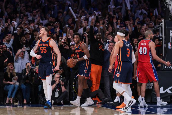 New York Knicks so povedli z 2:0 v zmagah. | Foto: Reuters