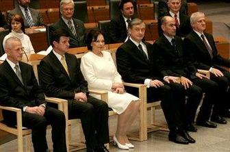 Danilo Türk je prisegel kot predsednik