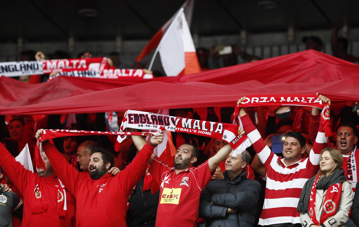 Malta, nogometna reprezentanca | Navijači Malte niso še nikoli dočakali zmage nad Slovenijo. | Foto Reuters