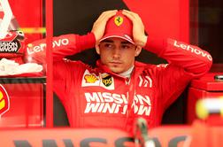 Leclercu prvi "pole" v karieri, v kvalifikacijah prevlada Ferrarija